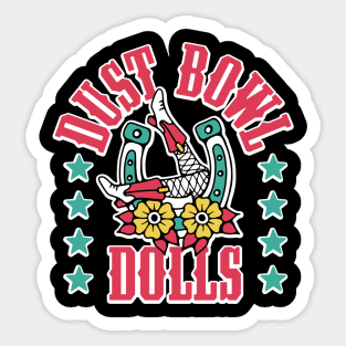 Dust Bowl Dolls Sticker